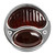 KA0019 Tail Light Assembly with Red Glass Lens