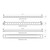 76127 Ultra Thin LED Light Bar 12" L