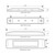 76130 Ultra Thin LED Light Bar 3-1/2" L