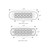76442 Spyder Series Ultra Thin LED Light