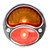 KA0033 Tail Light Assembly with Amber and Red Lens