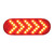77126 Spyder Series Oval Sequential Arrow Mid-Turn LED Light