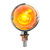 78111 Single Face Chrome Die Cast Auxiliary Color Glass Lens Light
