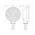 78350 Pearl Series 4" Single Face LED Light