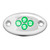 87422 Oval Courtesy LED Light