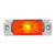87665 Small Rectangular Single Bulb Sealed Light w/ Chrome Base