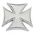 90236 Iron Cross Emblem w/ Gold or Silver Sticker