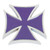 90244 Iron Cross Emblem w/ Color Sticker