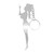 90300 Standing Lady Key Chain