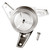 90347 Knock-Off Chrome Die Cast Spinner