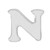 94314 Traditional Letter Cut Out M - R