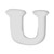 94348 Traditional Letter Cut Out S - W
