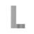 94931 Modern Letter Cut Out G - L