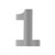 94911 Modern Number Cut Out 0 - 4