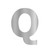94996 Modern Letter Cut Out M - R