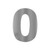 95040 Modern Number Cut Out 0 - 4