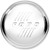 KA8029 1946 Ford Block Letter Hub Caps