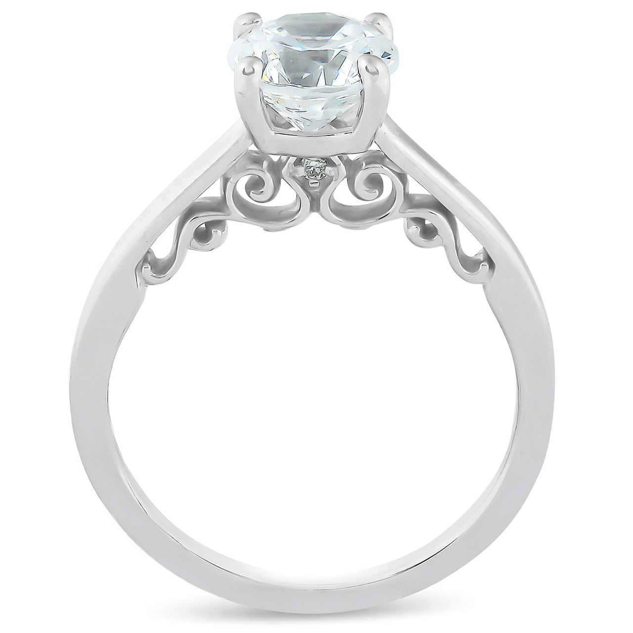 Cicely Contemporary 1ct CZ Engagement Ring | 1.4ct – Beloved Sparkles |  Beloved Glamorous LLC