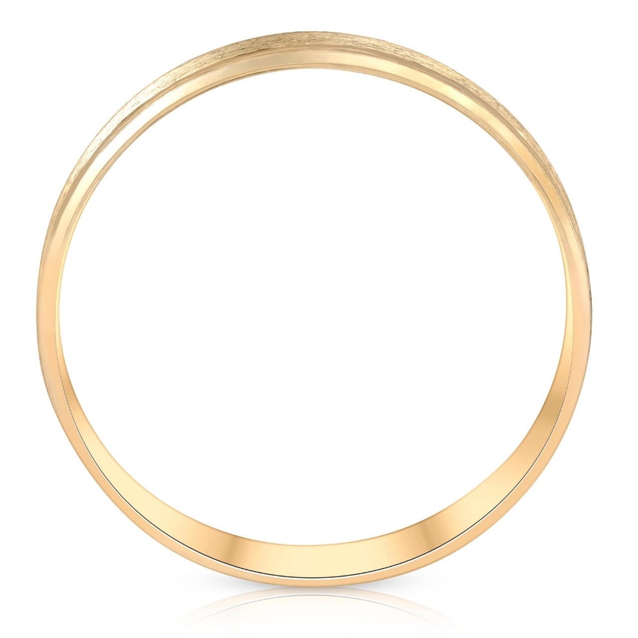 6mm 10k Yellow Gold Mens Brushed Black Inlay Wedding Band 6mm 10k Yellow Gold Mens Brushed Black Inlay Wedding Band