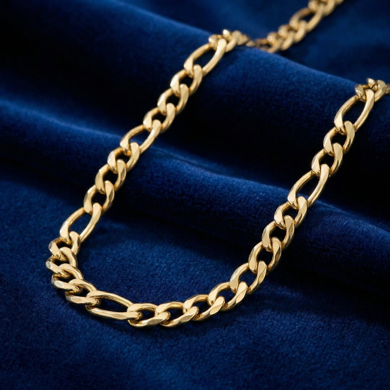 14k Yellow Gold-filled Figaro Link Chain Necklace