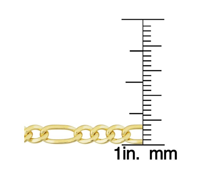 14k Yellow Gold-filled Figaro Link Chain Necklace