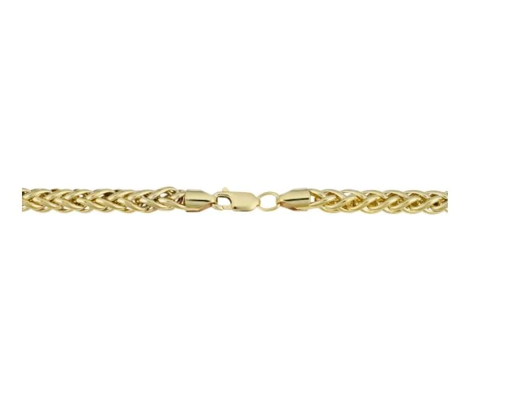 14k Yellow Gold Filled 6-mm Bold Franco Link Chain Bracelet