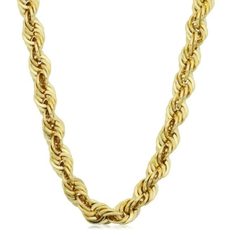 Men's 14k Yellow Gold Filled 6-mm Rope Chain Necklace