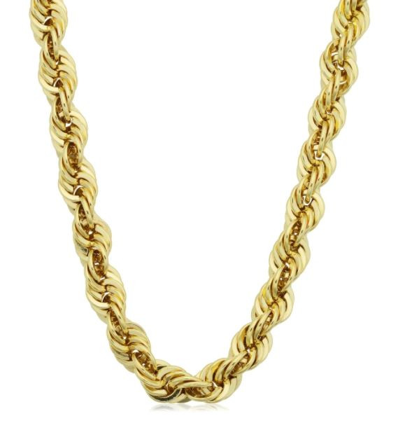 Men's 14k Yellow Gold Filled 6-mm Rope 