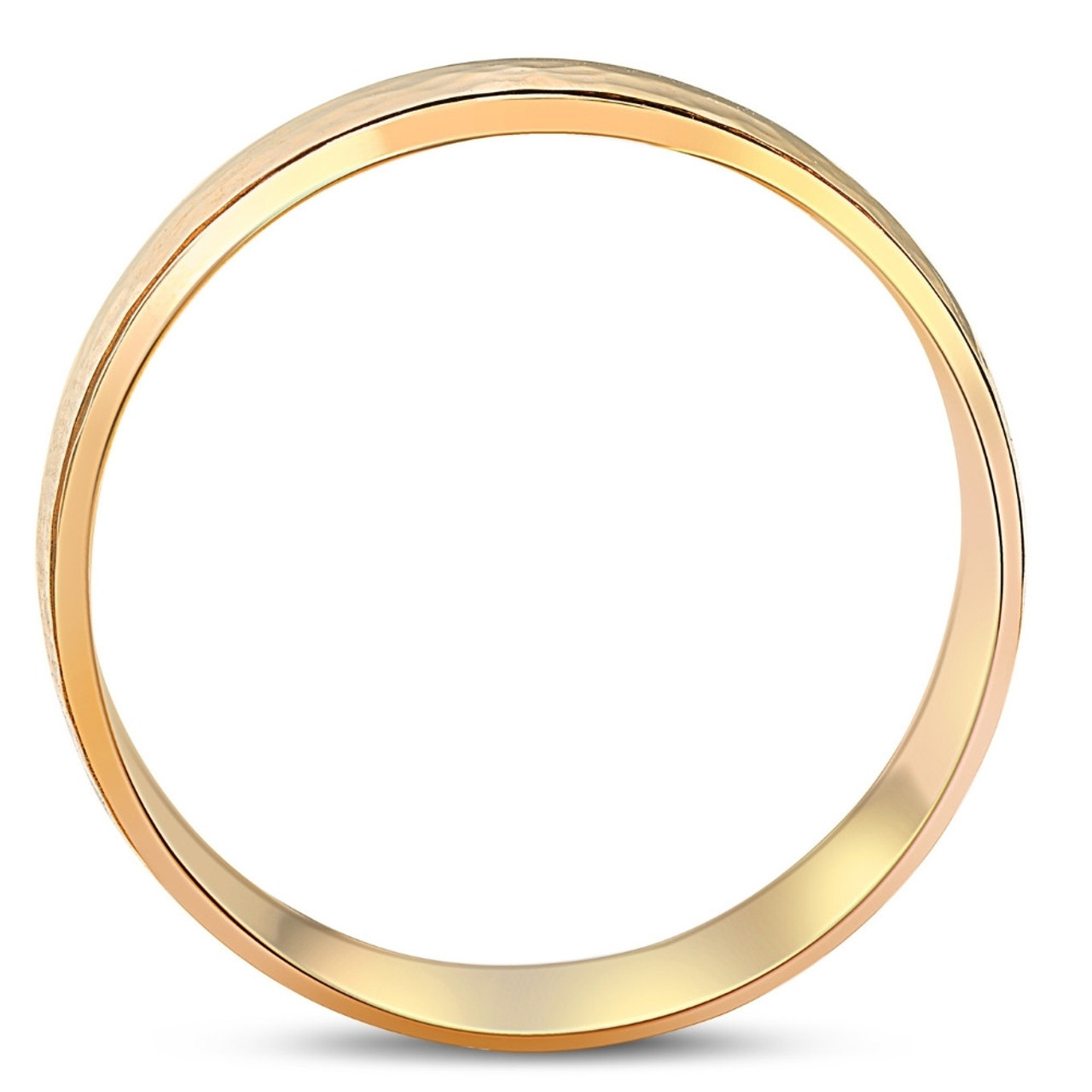 Men's 8mm 14k Yellow Gold Ring Hammered Beveled Edge Wedding Band Men's 8mm 14k Yellow Gold Ring Hammered Beveled Edge Wedding Band