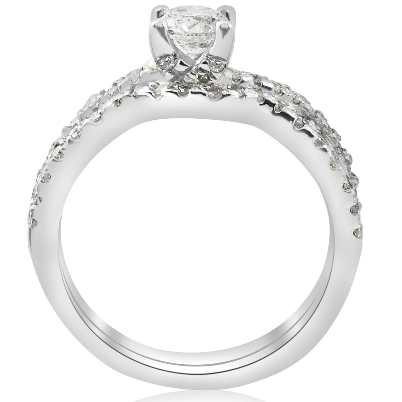 Monogram Infini Engagement Ring, White Gold and Diamond - Categories Q9M34I