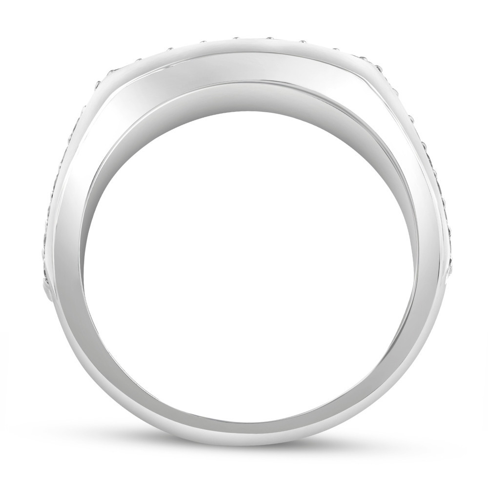 2Ct Men's Diamond Ring in 14k Gold Lab Grown