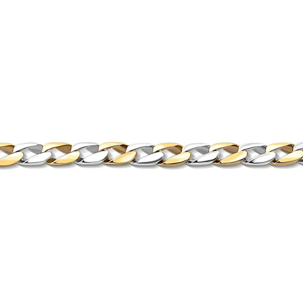 Cuban Link Chain Bracelet for Men Boys, 5mm Gold/Silver Cuban Link Bracelet with initials Dainty Chain Bracelets for Men Boys Simple Letter A-Z