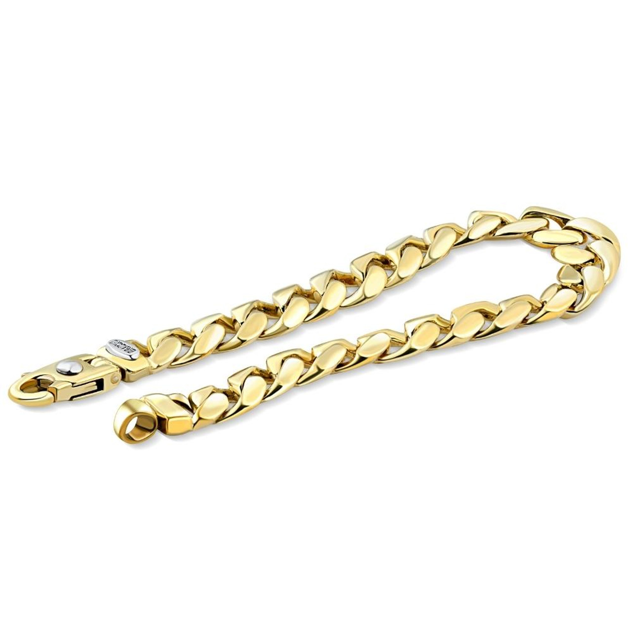 Men's Bracelet Solid 18k/750 Yellow Gold - LuxuryWatch