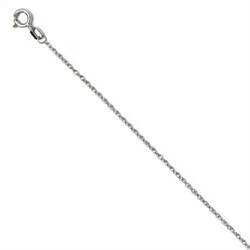 1 1/2Ct Blue Topaz & Diamond Halo Pendant 10k White Gold Women's Necklace (G-H, I2-I3)