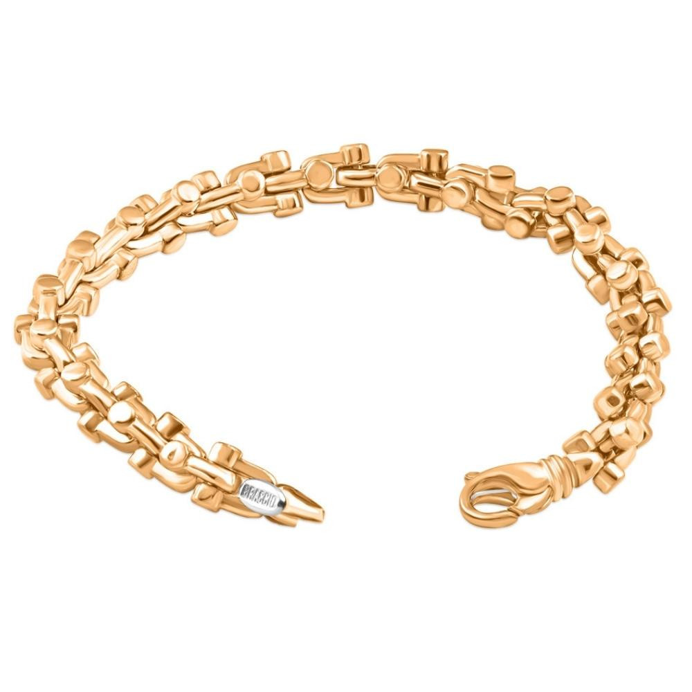 Men's U-Shape 14k Gold (57gram) or Platinum (93gram) 8mm Link