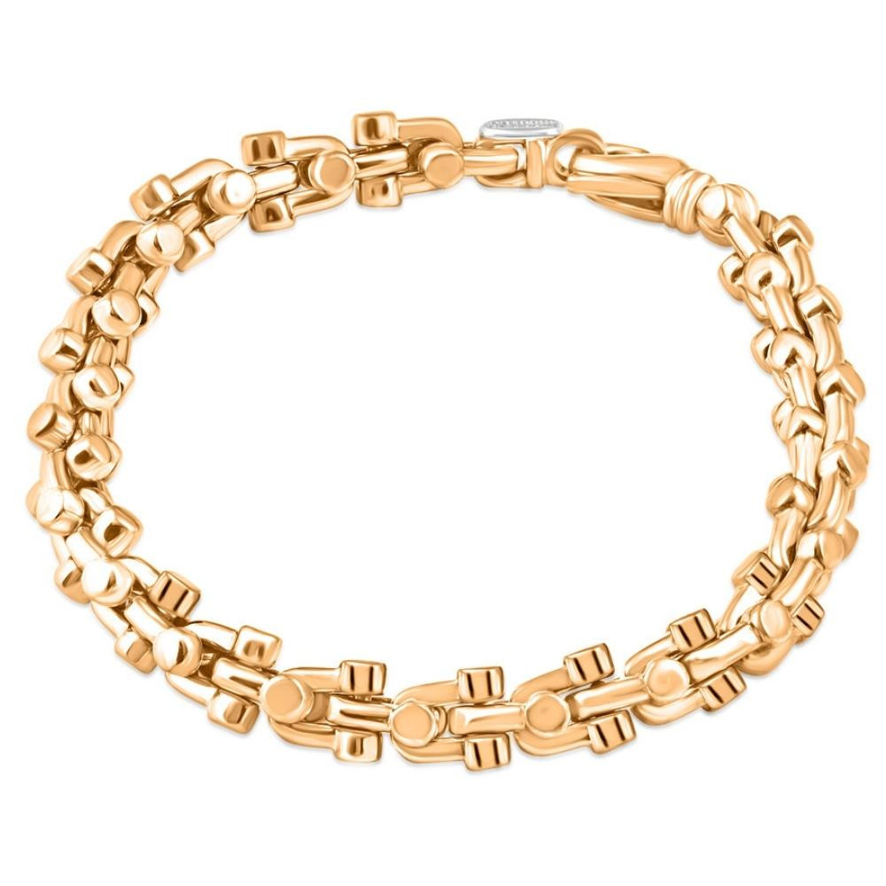 Men's U-Shape 14k Gold (57gram) or Platinum (93gram) 8mm Link