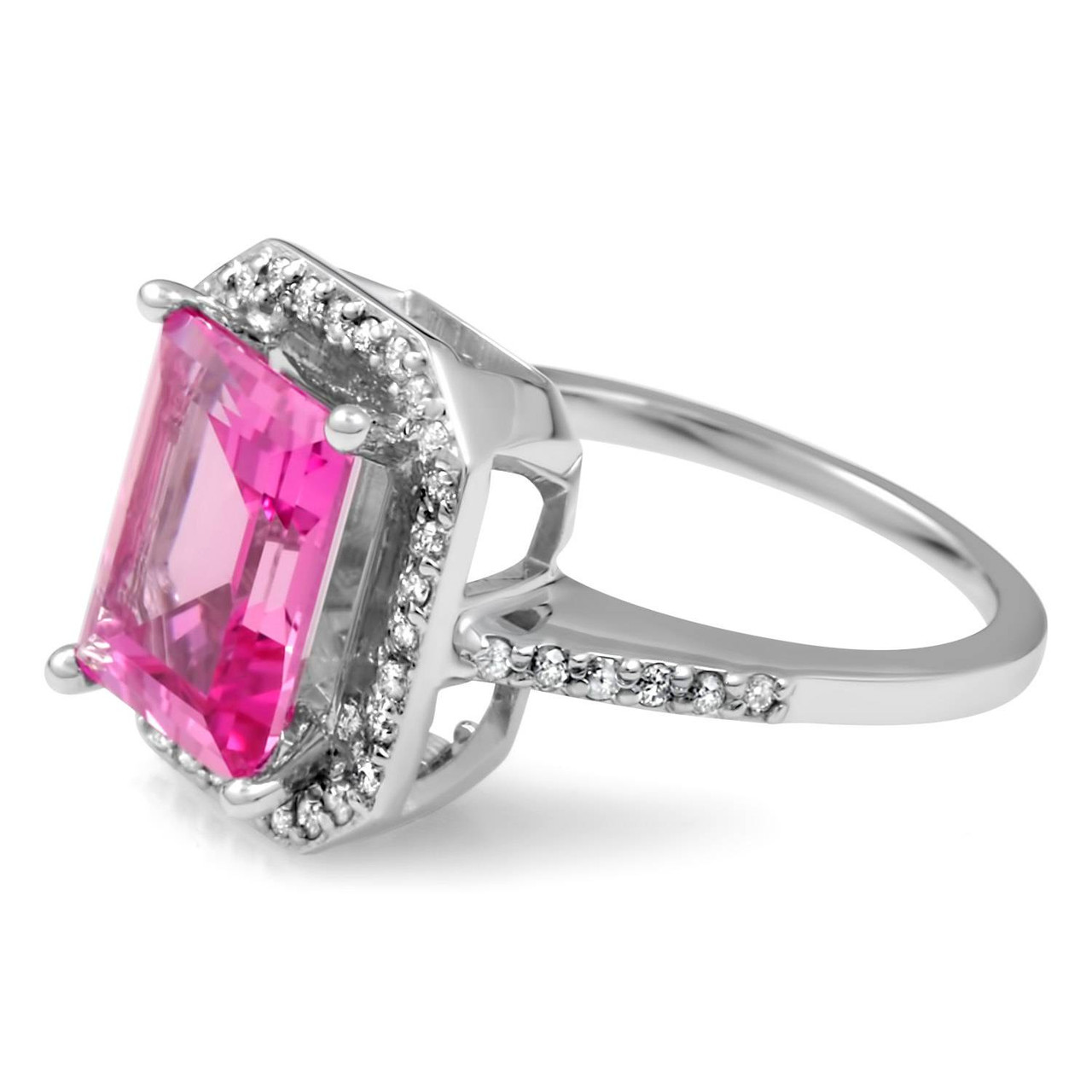 Silver Pink Topaz Oval Ring – Bailey's Fine Jewelry