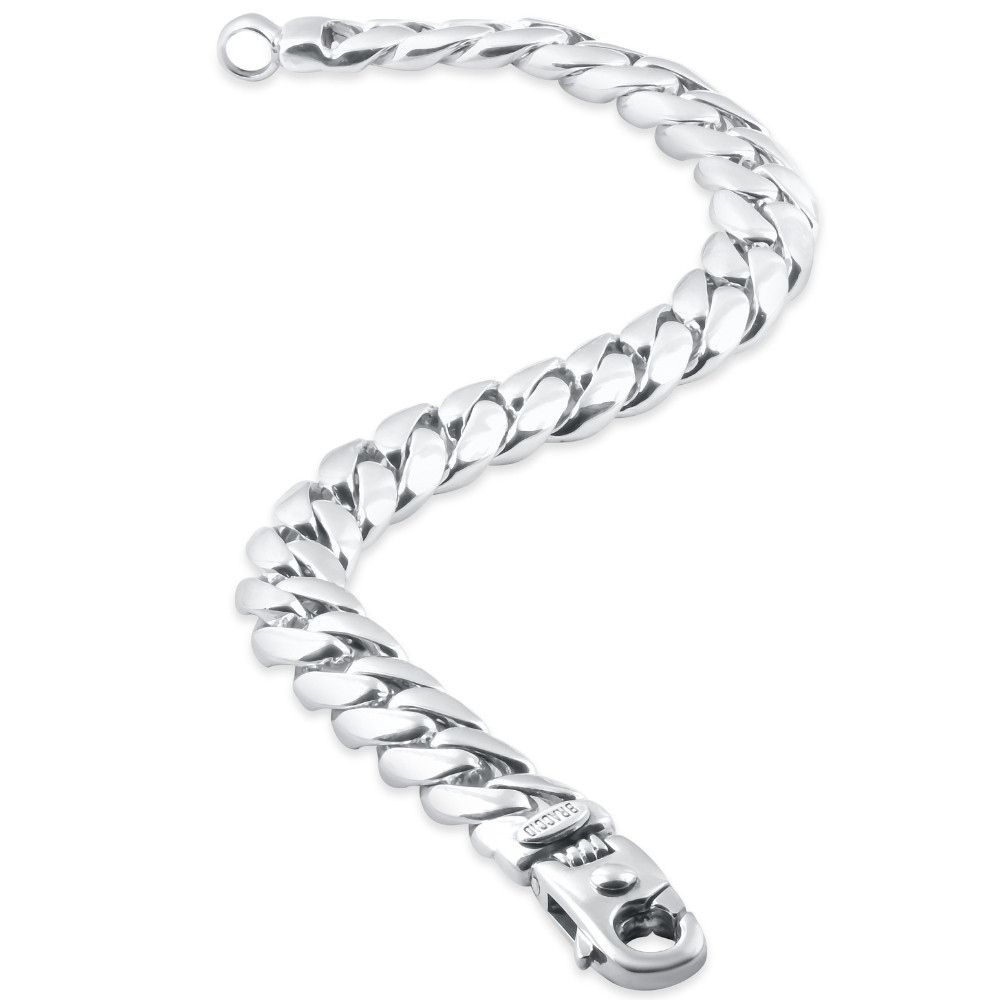 Men's Cuban Link 14k Gold (67gram) or Platinum (107gram) 10.5mm Bracelet 8.75"