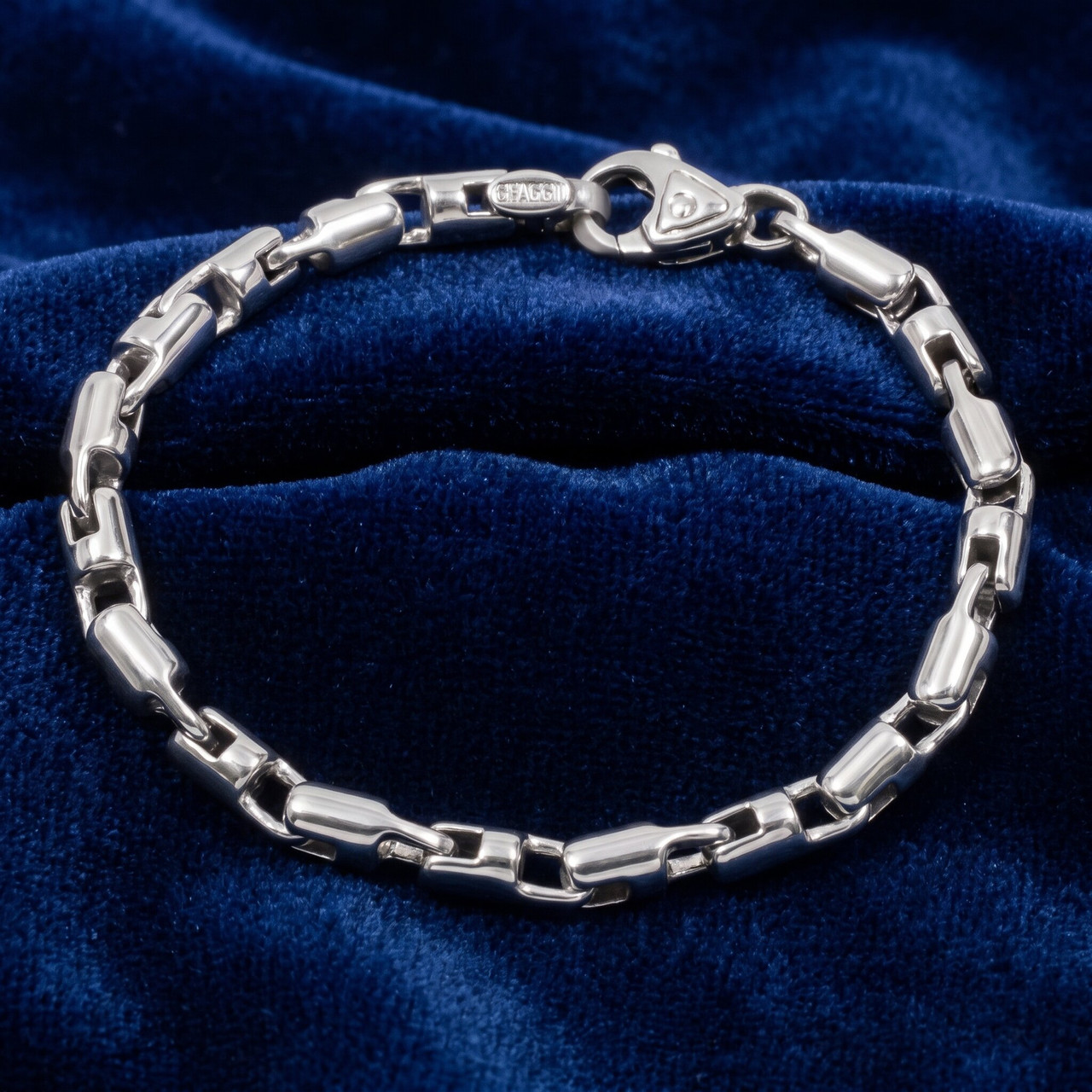 Men's Link 14k Gold (46gram) or Platinum (74gram) 5.5mm Byzantine