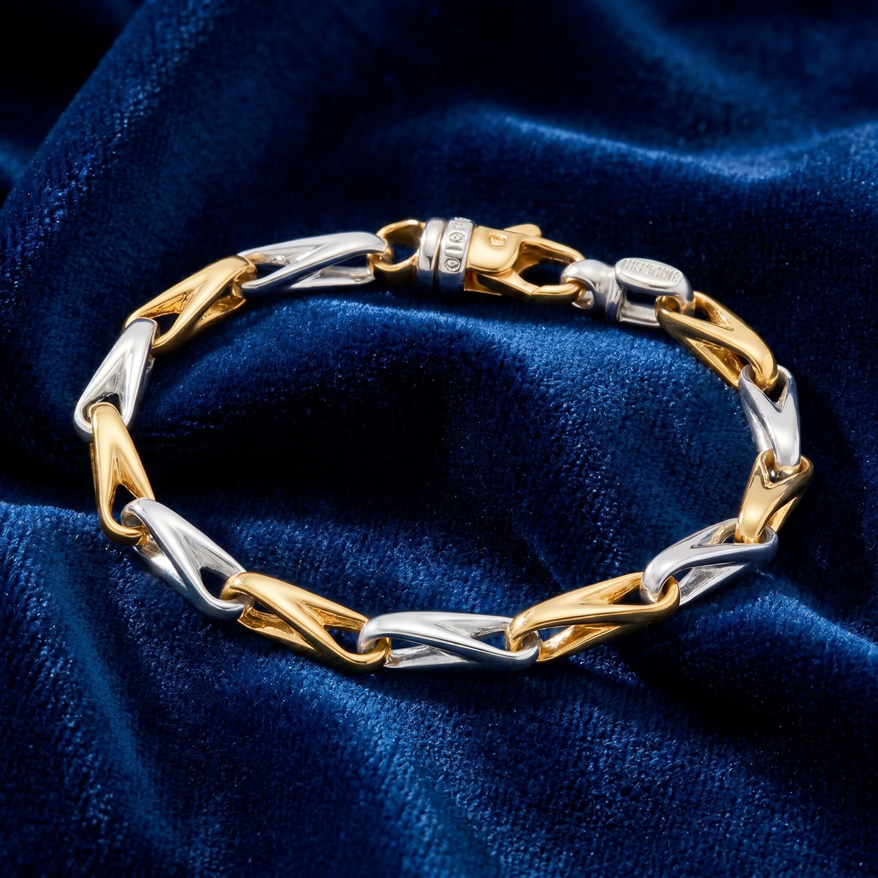 Men's Seed Link 14k Gold (30gram) or Platinum (48gram) 6mm Bracelet 8.5"