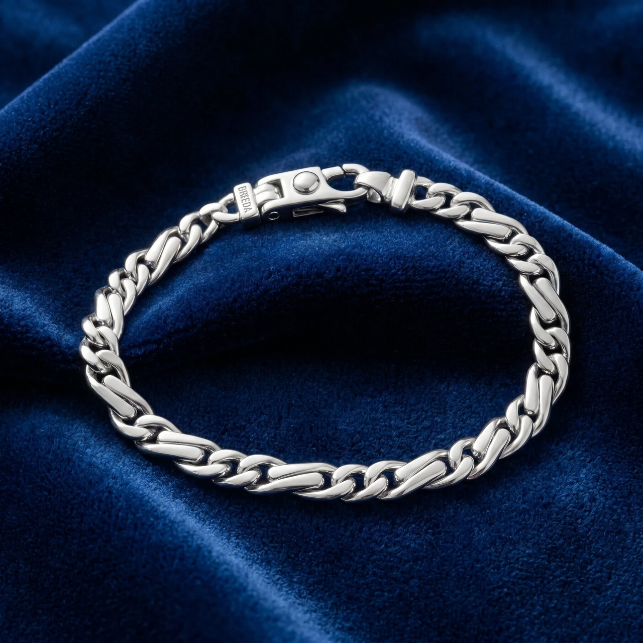 Men's Link 14k Gold (21gram) or Platinum (33gram) 5.5mm Bracelet 8.25"