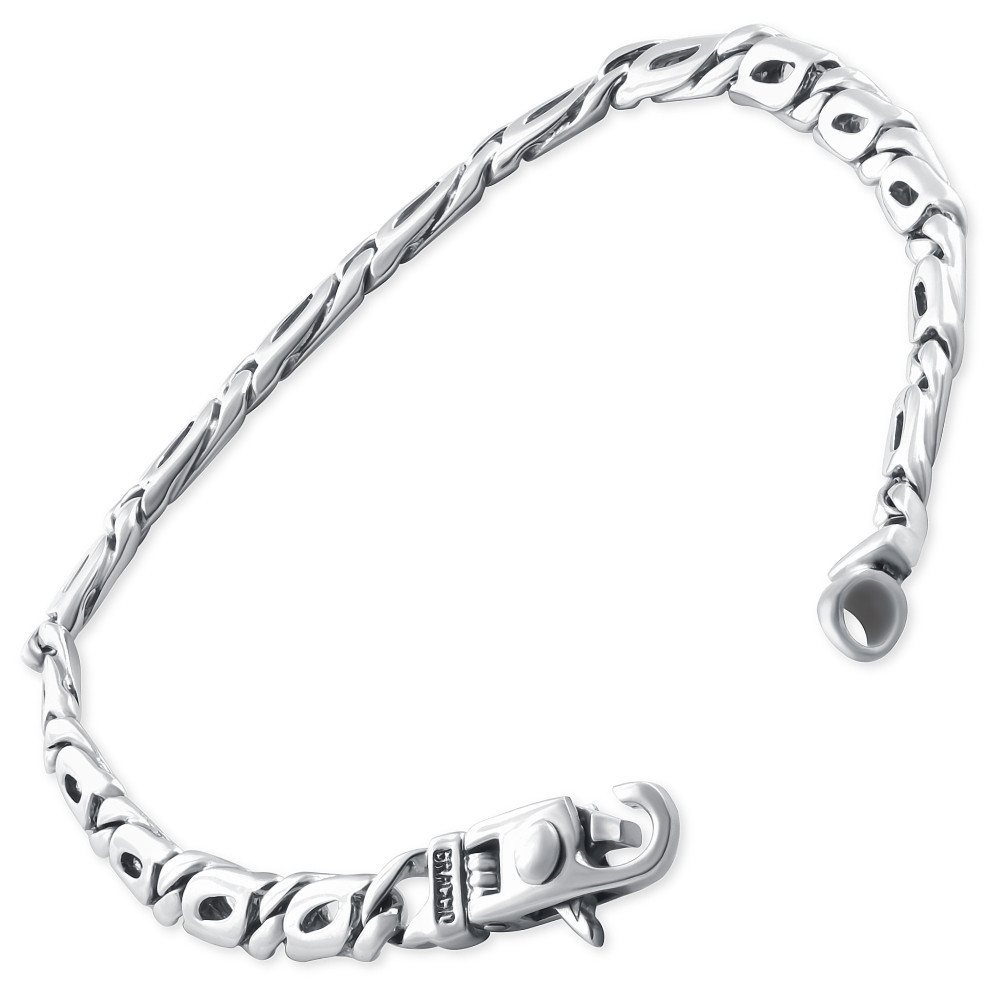 Men's Mariner Link 14k Gold (20gram) or Platinum (33gram) 5.5mm Bracelet 8.25"
