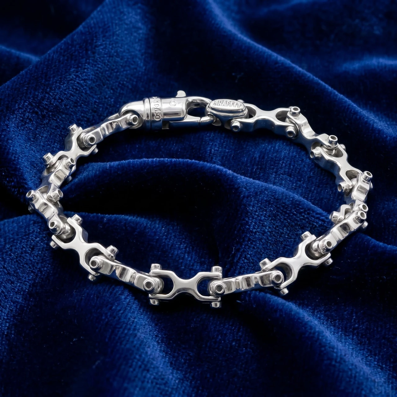 Men's Designer Link 14k Gold (53gram) or Platinum (86gram) 10mm Bracelet 9.5"