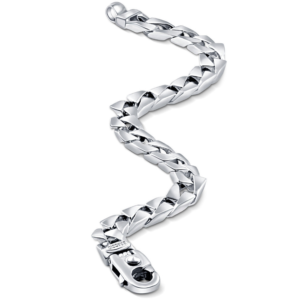 Men's Curb Link 14k Gold (43gram) or Platinum (70gram) 8mm Bracelet 8.5"