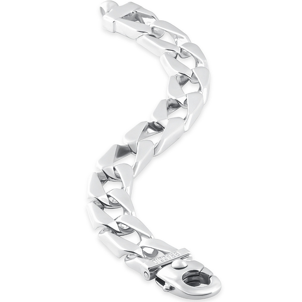 Men's Long Cuban Link 14k Gold (103gram) or Platinum (167gram) 14mm Bracelet 10"