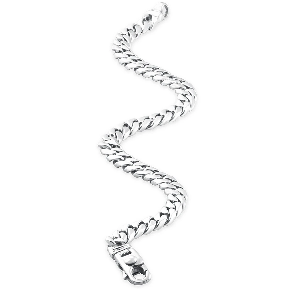 Men's Cuban Link 14k Gold (29gram) or Platinum (46gram) 6.5mm Bracelet 8.5"