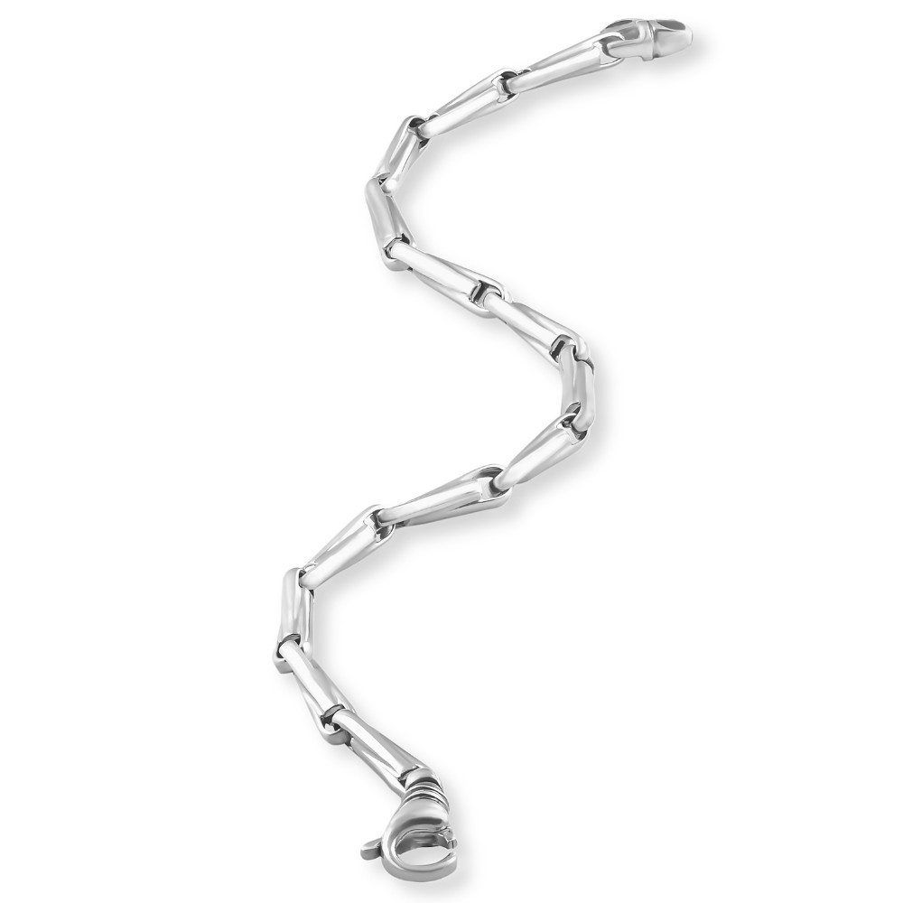 Men's 14k Gold (16gram) or Platinum (25gram) 4.5mm Link Bracelet 8.5"