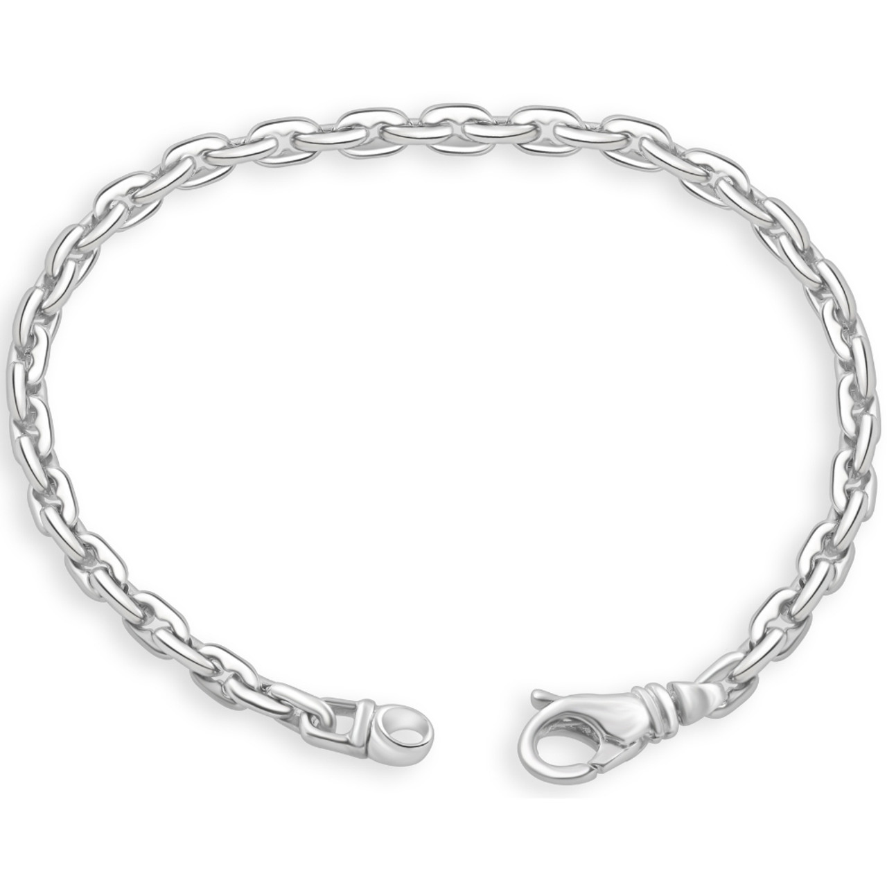 6.5mm Polished 14k Yellow Gold Plated Military Ball Chain Bracelet, 8.5  inches - Walmart.com