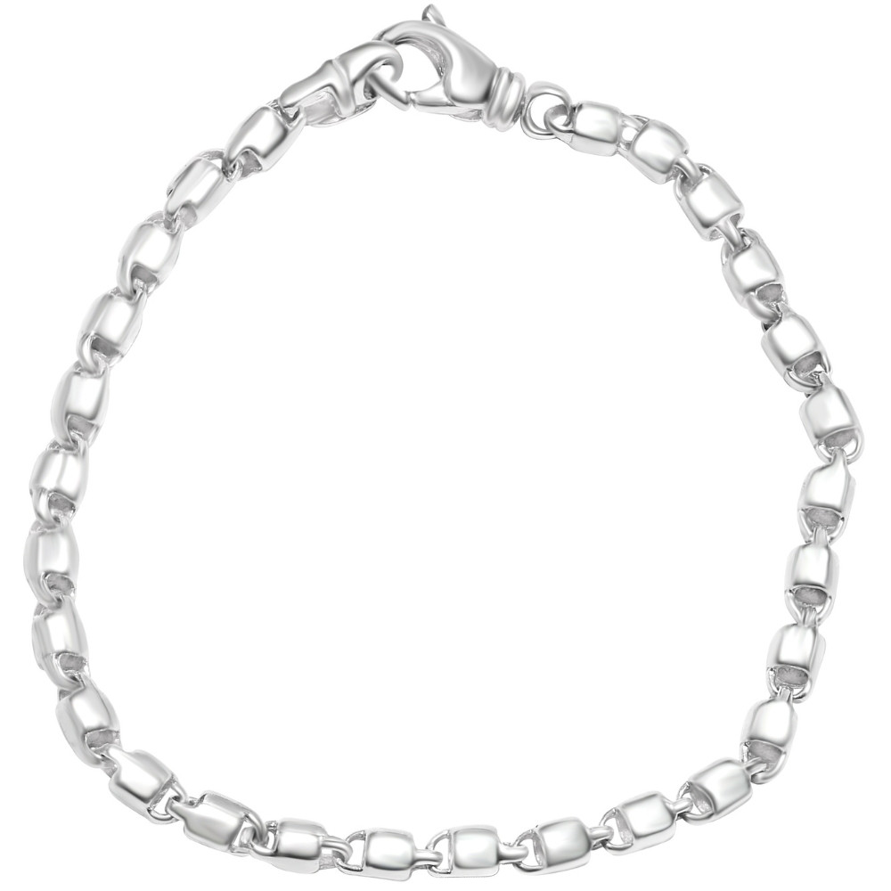 Men's 14k Gold (16gram) or Platinum (30gram) 4.5mm Link Bracelet 8.5"