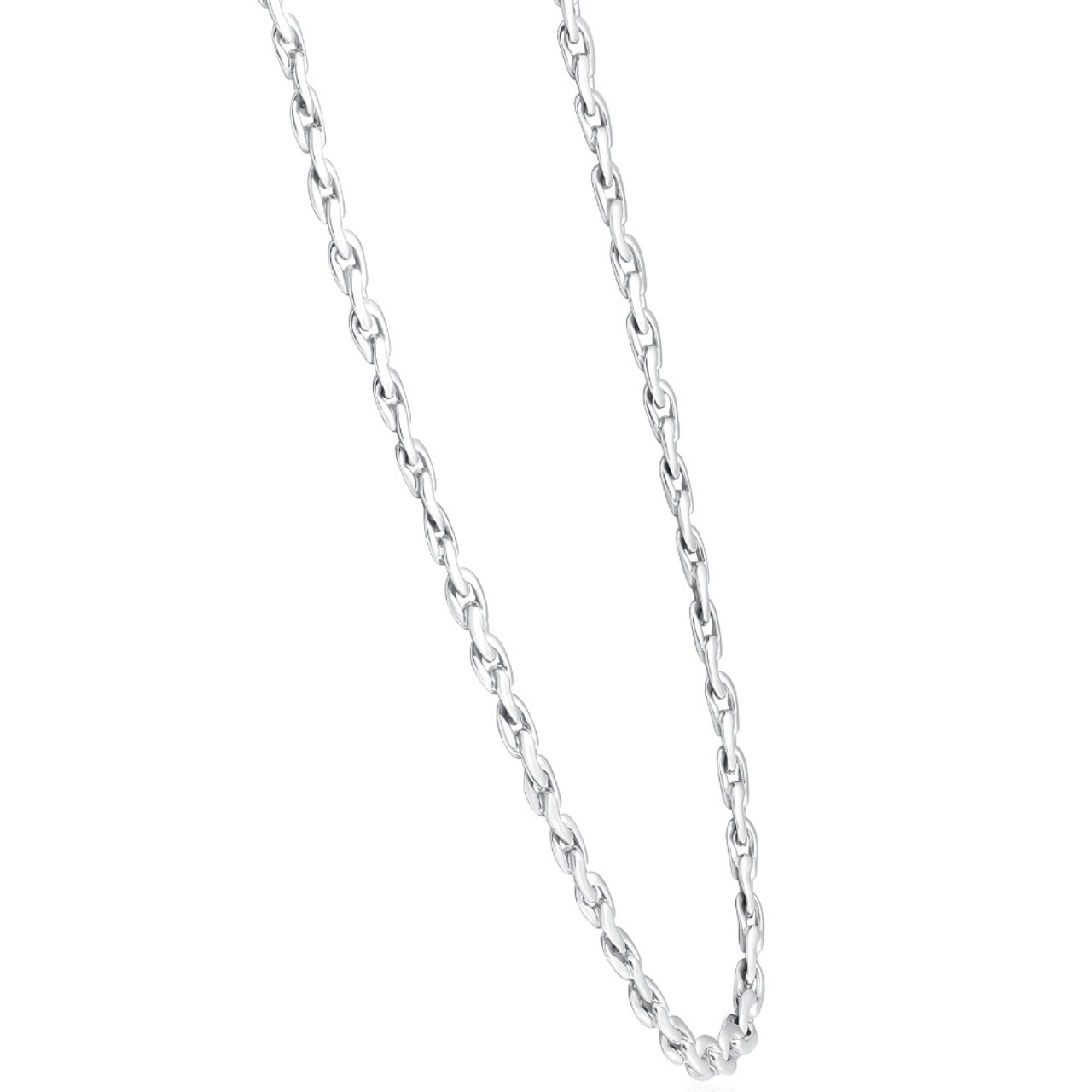 Men's 14k Gold (40gram) or Platinum (75gram) 5mm Link Chain Necklace 20